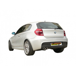 Tramos traseros en acero inox BMW Serie 1 E81(3puertas) 123D (150KW) 2007 - 2013