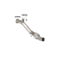 Tramo sustitución catalizador + tramo sustitución FAP BMW Serie 1 E88(CABRIO) 123D (150KW) 2008 - 2013