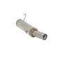 Silencioso trasero grupo N acero inox Peugeot 206 1.6 (65KW) 1998 - 2009