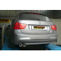 Silencioso trasero en acero inox BMW E91(TOURING) 320D - 320XD (130KW) 2007 - 2010