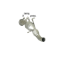 Catalizador grupo N + tramo supresor FAP en acero inox BMW Série 3 E91(TOURING) 325D (145KW) 09/2005 - 2010