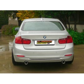 Silencioso trasero doble en acero inox BMW F30(SEDAN) 320D - 320D XDRIVE (135KW) 10/2011 - 2015