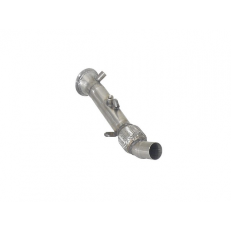 Tramo sustitución catalizador en acero inox  BMW Série 3 F30(SEDAN) 328I - IX (N20 180KW) 02/2012 - 2015