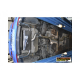 Silencioso trasero doble en acero inox BMW Série 3 F30(SEDAN) 328I - IX (N20 180KW) 02/2012 - 2015