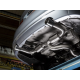 Silencioso trasero doble en acero inox BMW Série 3 F30(SEDAN) HYBRID 3 335I (225KW) 2012 - 2015