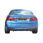 Silencioso trasero doble en acero inox BMW Série 3 F35(LONG BASE) 328LI (180KW) 2012 - 2015
