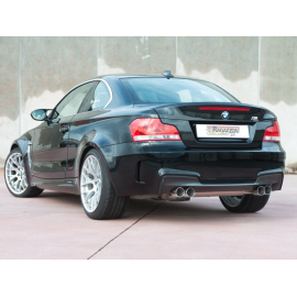 Silencioso trasero doble en acero inox BMW M1 E82 COUPE (250KW) 2011 - 2012