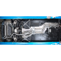 Silencioso trasero doble en acero inox BMW M1 E82 COUPE (250KW) 2011 - 2012