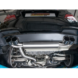 Silencioso trasero doble en acero inox BMW M1 E82 COUPE (250KW) 2011 - 2012