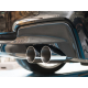 Silencioso trasero doble en acero inox BMW M1 E82 COUPE (250KW) 2011 - 2012