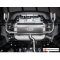 Silencioso trasero doble en acero inox Fiat 124 Spider 1.4 MULTIAIR (103KW) 2016 - Hoy