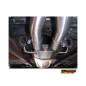 Tramo intermedio con silencioso en acero inox Alfa Romeo 75 KAT. 2.5 V6 Q.ORO/MILANO - 3.0I V6 1988 - 1993