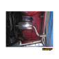 Silencioso trasero en acero inox Alfa romeo 75 KAT. 2.5 V6 Q.ORO/MILANO - 3.0I V6 1988 - 1993