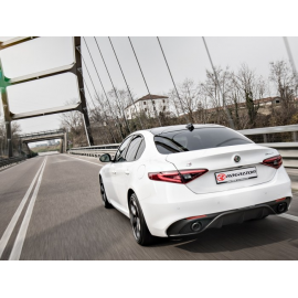 Silencioso trasero dobles en acero inox Ragazzon Alfa Romeo Giulia(952) 2.0 Turbo Q4 Veloce (206kW) 2016 - Hoy