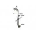 Tube afrique + remplacement FAP en inox Peugeot  207 1.6HDI (82KW) 2010 - 2012