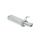 Posteriore inox con terminale ovale Alfa Romeo 145 1.4 16V- 1.6 16V -1.8 16V - 2.0 16V T.S. 06/1997 - 2001