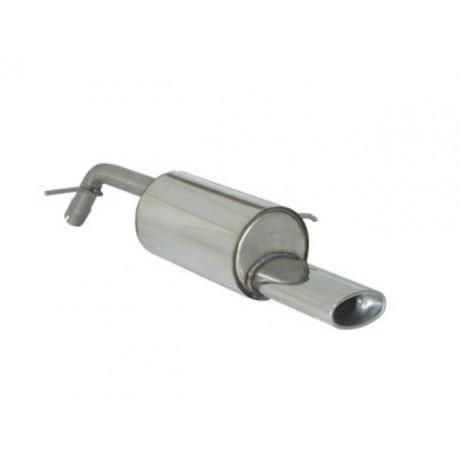 Échappement arrière en inox 1 sortie Ovale 115 Peugeot 207 CC 1.6 16V THP (110KW) 03/2007 - 2012 Échappement arrière en inox 1 sortie Ovale 115 Peugeot 207 CC 1.6 16V THP (110KW) 03/2007 - 2012