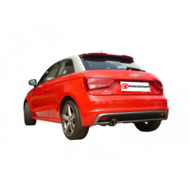 Silencioso trasero en acero inox Audi A1 1.6TDI DPF (66/77KW) 09/2010 - Hoy