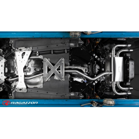 Tramo intermedio en acero inox  Abarth 124 Spider 1.4T Multiair (125kW) 2016 - Hoy