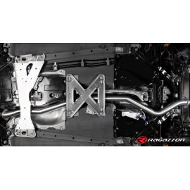Silencioso trasero doble en acero inox con válvulas eléctricas Abarth 124 Spider 1.4T Multiair (125kW) 2016 - Hoy