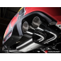 Silencioso trasero doble en acero inox con válvulas eléctricas Abarth 124 Spider 1.4T Multiair (125kW) 2016 - Hoy