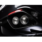 Escape trasero doble en acero inox Ragazzon Alfa Romeo Giulia (952) Quadrifoglio 2.9 TURBO (375KW) 2016 - Hoy