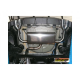 Silencioso trasero doble en acero inox salidas redondas Fiat 500 (typ312) S 1.3 Mjet (70kW) 2013 - Hoy