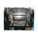 Silencioso trasero doble en acero inox salidas redondas Fiat 500 (typ312) S 1.3 Mjet (70kW) 2013 - Hoy