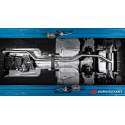 Tramo intermedio grupo N en acero inox Alfa Romeo Giulia(952) 2.0 TURBO (147KW) 2016 - Hoy