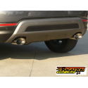 Silencioso trasero doble en acero inox Fiat 500X (typ334) 1.4 Multiair (103kW) 2015 - 2018