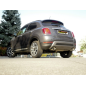 Silencioso trasero doble en acero inox Fiat 500X (typ334) 1.4 Multiair (103kW) 2015 - 2018