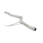 Tramo intermedio grupo N en acero inox Fiat Bravo 1.9 TD (55/74KW) 11/1996 - 2002