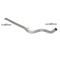 Tramo intermedio grupo N en acero inox  Peugeot 208 GTI 1.6 (147KW) 2013 - 2015