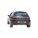 Posteriore inox sdoppiato con terminali Alfa Romeo 147 1.6 16V (77/88KW) - 2.0 16V (110KW) - 2.0 SELESPEED 11/2004 - 10/2006