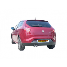 Escape trasero en acero inox FIAT Bravo II 1.6 MULTIJET SPORT (77/88KW) 2008 - 2014