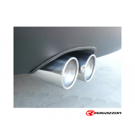 Escape trasero en acero inox FIAT Bravo II 1.6 MULTIJET SPORT (77/88KW) 2008 - 2014