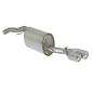 Escape trasero en acero inox Fiat Bravo II 1.9 MULTIJET (88KW) 02/2007 - 2010