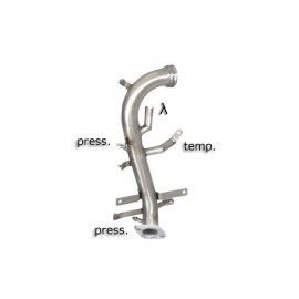 Tramo supresor catalizador + tramo supresor FAP en acero inox grupo N  Fiat Bravo II 2.0 MULTIJET 16V DPF (121KW) 2008 - 2014