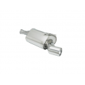 Silencioso trasero en acero inox salida redonda Coupe 2.0 20V TURBO (162KW) 1996 - 2000