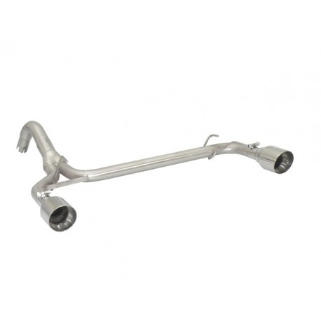 Silencioso trasero grupo N acero inox ABARTH 1.4TJET (103KW) 2012 - 2016