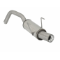 Escape trasero Ragazzon grupo N en acero inox Fiat Panda II 1.4 16V 100Cv 10/2006 - 2012
