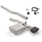 Pot d'échappement arrière Inox avec valve MINI F56 JCW 2.0 (170KW) 2014 - Aujourd'hui Pot d'échappement arrière Inox avec valve MINI F56 JCW 2.0 (170KW) 2014 - Aujourd'hui