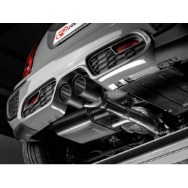 Silencioso trasero acero inox Carbon Shot con válvula MINI F56 JCW 2.0 (170KW) 2014 - 2018