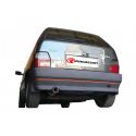 Silencioso trasero en acero inox Ragazzon Fiat Uno 2° serie 1372cc Turbo IE 09/1989 - 1992