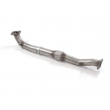 Tubo anteriore con flessibile inox - Linea maggiorata GRANDE PUNTO EVO ABARTH 1.4 TURBO MULTIAIR (120KW) 10/2009 - Oggi