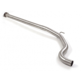 Tubo centrale Gr. N senza silenziatore inox - Linea maggiorata Abarth GRANDE PUNTO 1.4 TJET KIT ESSEESSE (132KW) 10/2007 - Oggi