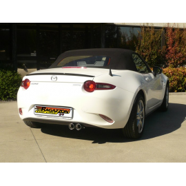 Silencioso trasero en acero inox MAZDA MX-5 TYP (ND) 2.0 (118KW) 2015 - Hoy