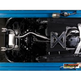 Escape trasero doble en acero inox Ragazzon MAZDA MX-5 TYP (ND) 2.0 (118KW) 2015 - Hoy