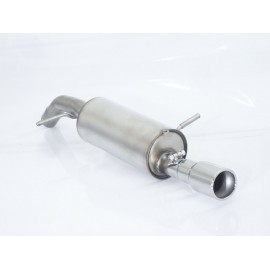 Escape trasero en acero inox Ragazzon Citroën DS3 1.6HDI - 1.6eHDI (82KW) 03/2010 - 2012