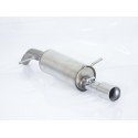 Escape trasero en acero inox Ragazzon Citroën DS3 1.6HDI - 1.6eHDI (82KW) 03/2010 - 2012
